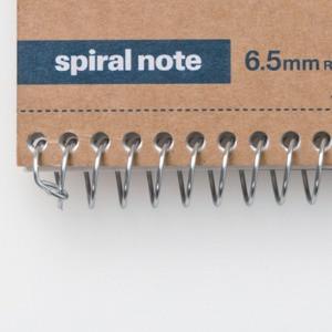 Spiral Notebook Basic B5 Line 6.5mm 40 Sheets