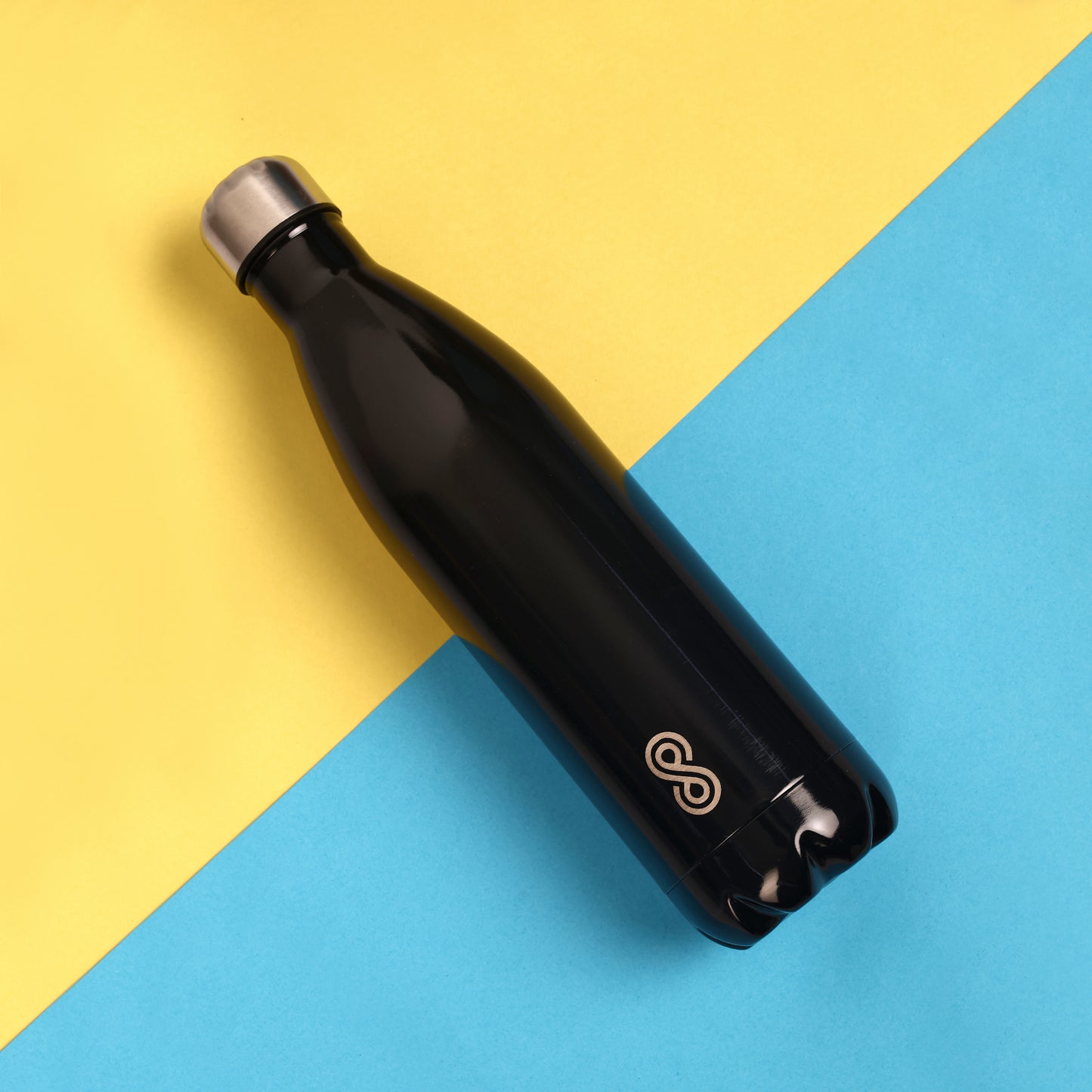 Water Bottle 25 Oz Stainless Steel | 750 ML | Black