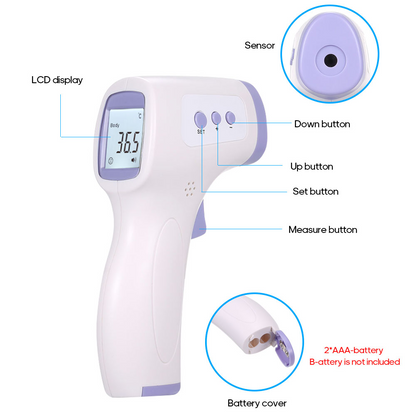 Infrared Thermometer Gun Non-Contact Digital IR Thermal Camera