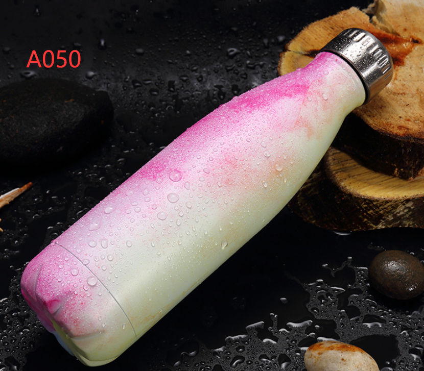 Artist Water Bottle Design Stainless Steel Thermos Flask