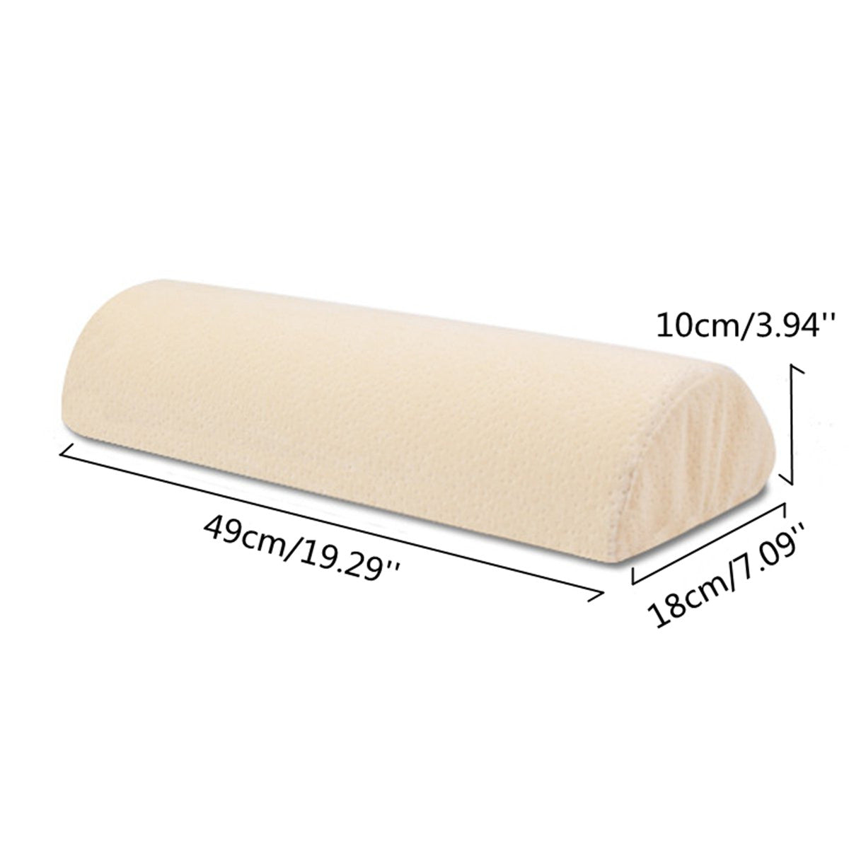 Memory foam yoga pillow