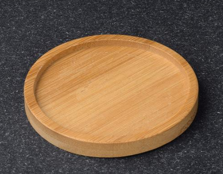 Bamboo Wooden Shaped Pot Plant Trays