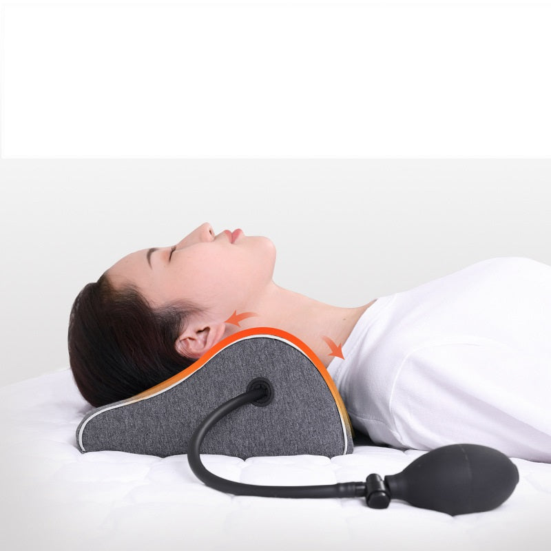 Cervical Spine Pillow Memory Foam Pillow Usb Hot Compress Traction Neck Protector