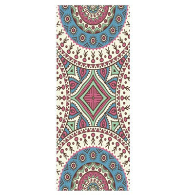 Printed Yoga Mat Drape Sweat-Absorbent Fitness Yoga Towel Yoga Drape