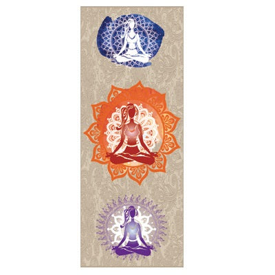 Printed Yoga Mat Drape Sweat-Absorbent Fitness Yoga Towel Yoga Drape