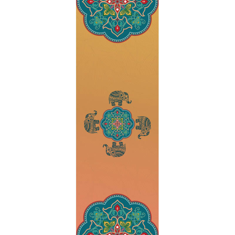 Printed Yoga Mat Drape Sweat-Absorbent Fitness Yoga Towel Yoga Drape