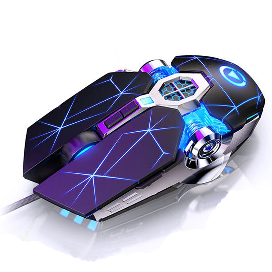 Gaming Mouse Wired Silent Gaming Mechanical Computer Desktop Notebook Office