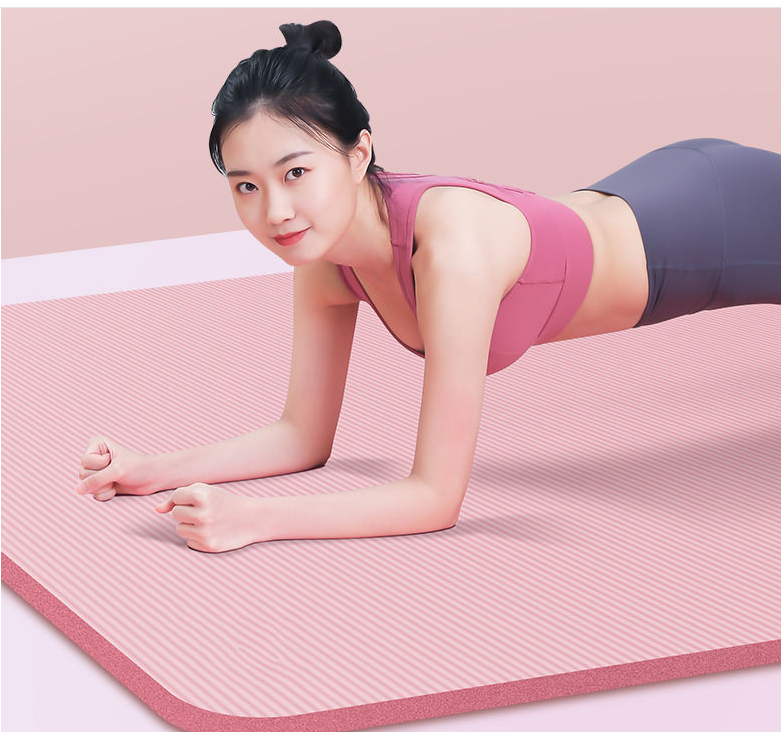 Yoga Mat Thickened, Widened And Lengthened For Beginner Women