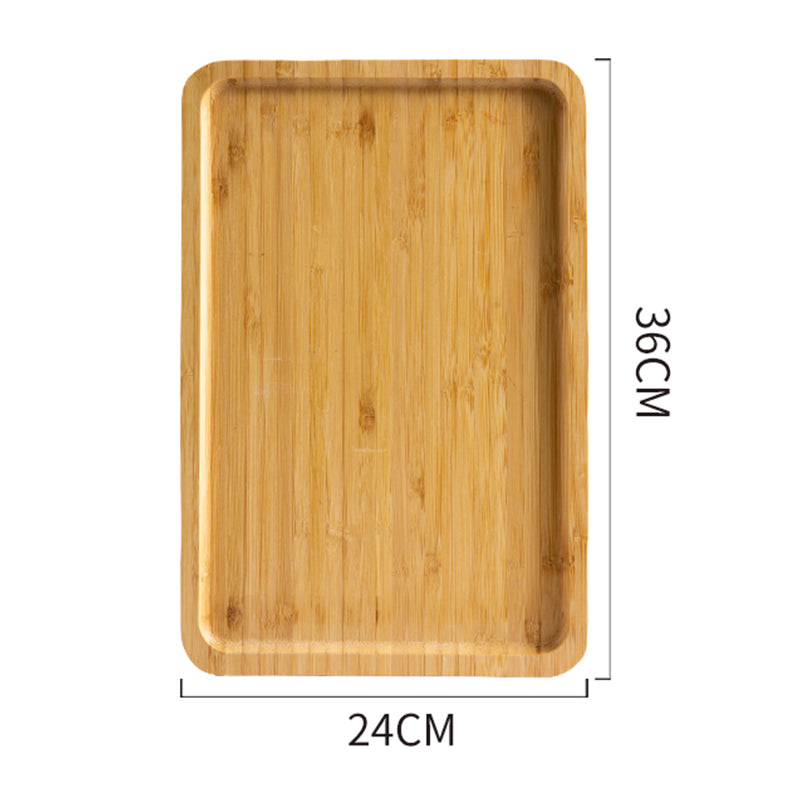 Bamboo Tray Wooden Tray Tea Cup Barbecue Tray