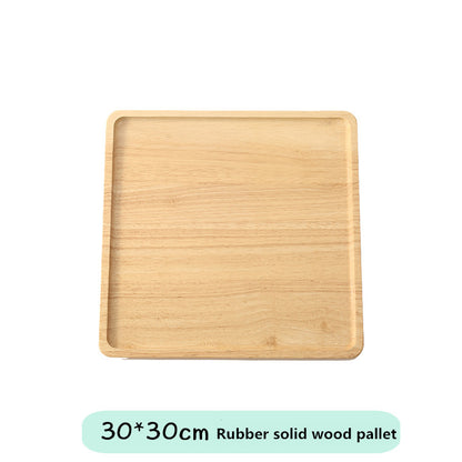 Bamboo Tray Wooden Tray Tea Cup Barbecue Tray