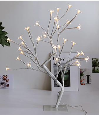 LED Cherry Blossom Lamp 36 Bulbs Christmas Vase Coffee Floral Lamp Tree Branch Lights Decorative Light Wedding Home Bar Decor