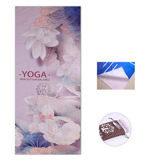 Non-slip yoga cloth mat