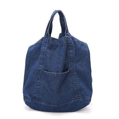 Big Tote Bags Large Capacity Canvas Denim Shipping Bag