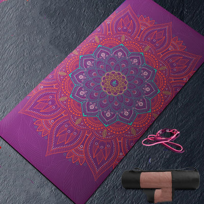 Yoga mat thickening and widening fitness mat