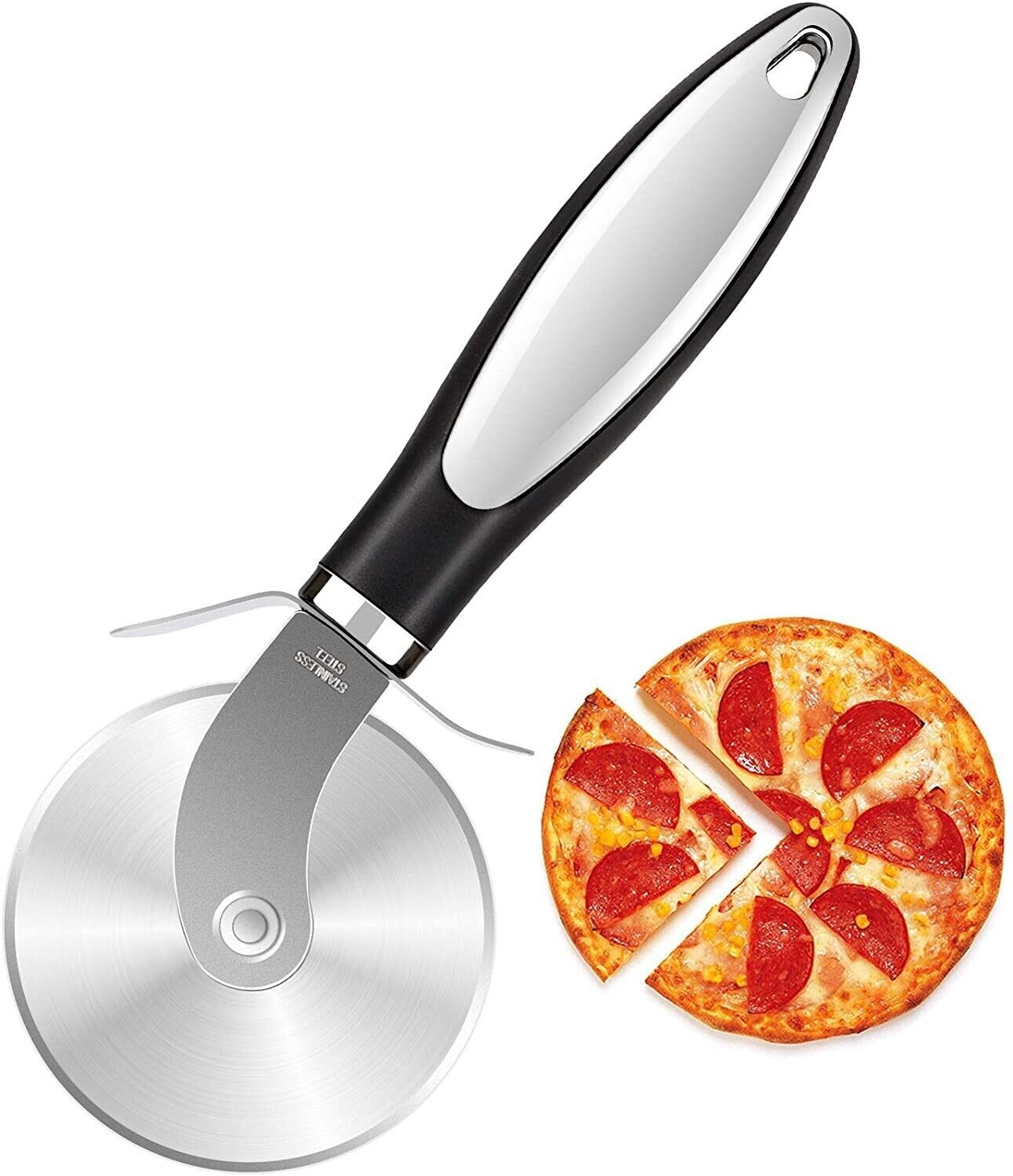 Pizza Cutter WheelPizza Cutter Stainless Steel Pizza Cutter Wheel Super  Pizza Slicer