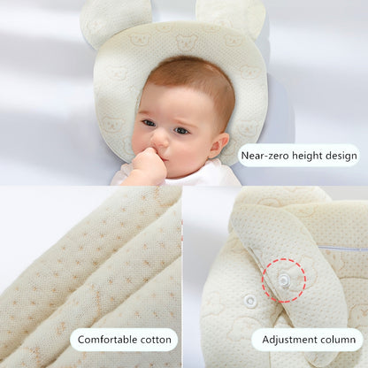 Baby shaping pillow to prevent head deviation