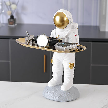 Astronaut Tray Key Storage Ornament