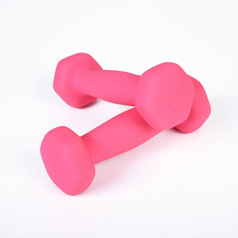 Dumbbell Fitness Home Adjustable Arm Reduction Yoga Small Solid Barbell
