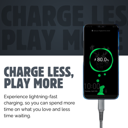 KLGO High Power Fast Charging Data Cable