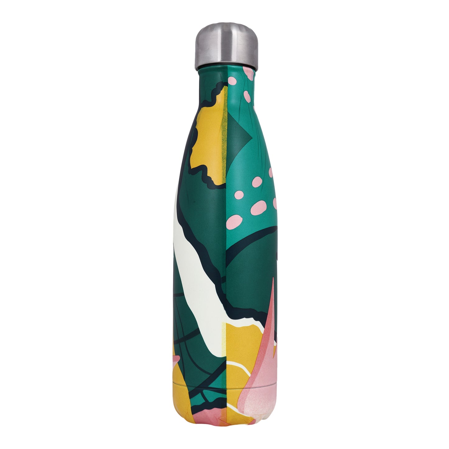 Modern Art Water Bottle 17 Oz | 500 ML | Green