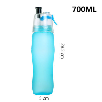 Spray cup sports bottle