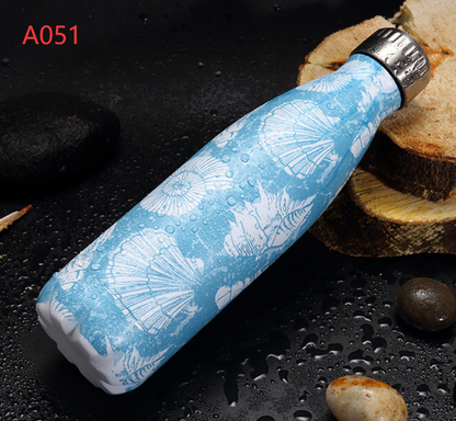 Artist Water Bottle Design Stainless Steel Thermos Flask