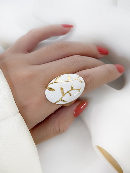 Exaggerated Personalized Normcore Style Ring