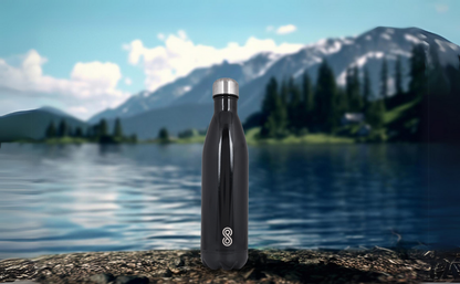 Water Bottle 25 Oz Stainless Steel| 750 ML | Black