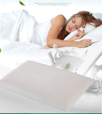 Natural Thai Latex Cervical Pillow Particle Pillow Core Massage Latex Pillow