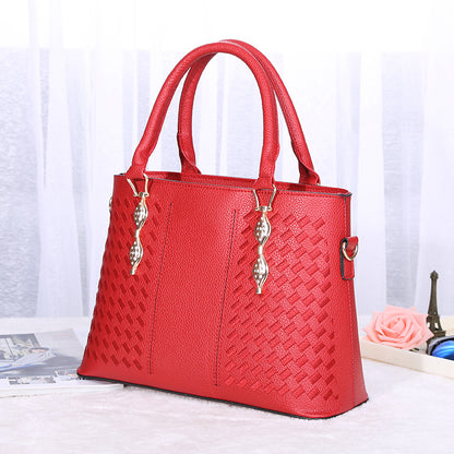 new female fashion bags handbag shoulder embroidery all-match fashion and messenger bag