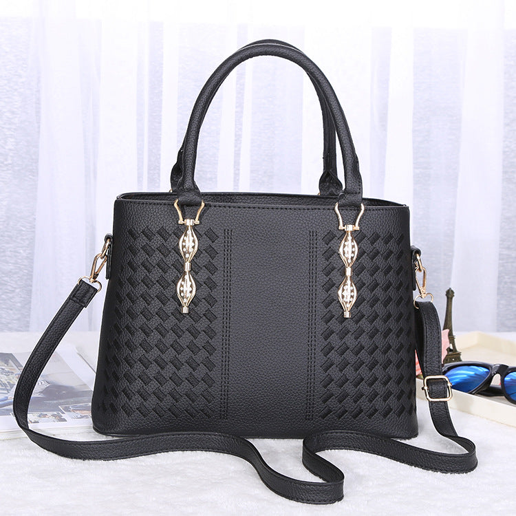 new female fashion bags handbag shoulder embroidery all-match fashion and messenger bag