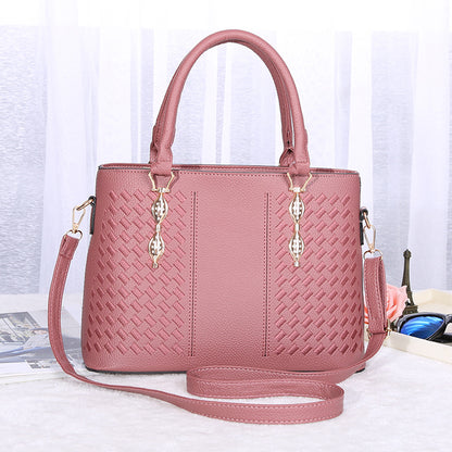 new female fashion bags handbag shoulder embroidery all-match fashion and messenger bag