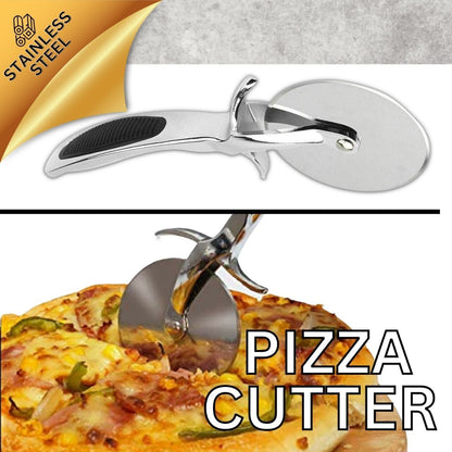 Pizza Cutter Wheel Kitchen Pizza Slicer Cutting Tool Stainless Steel Easy To Cut