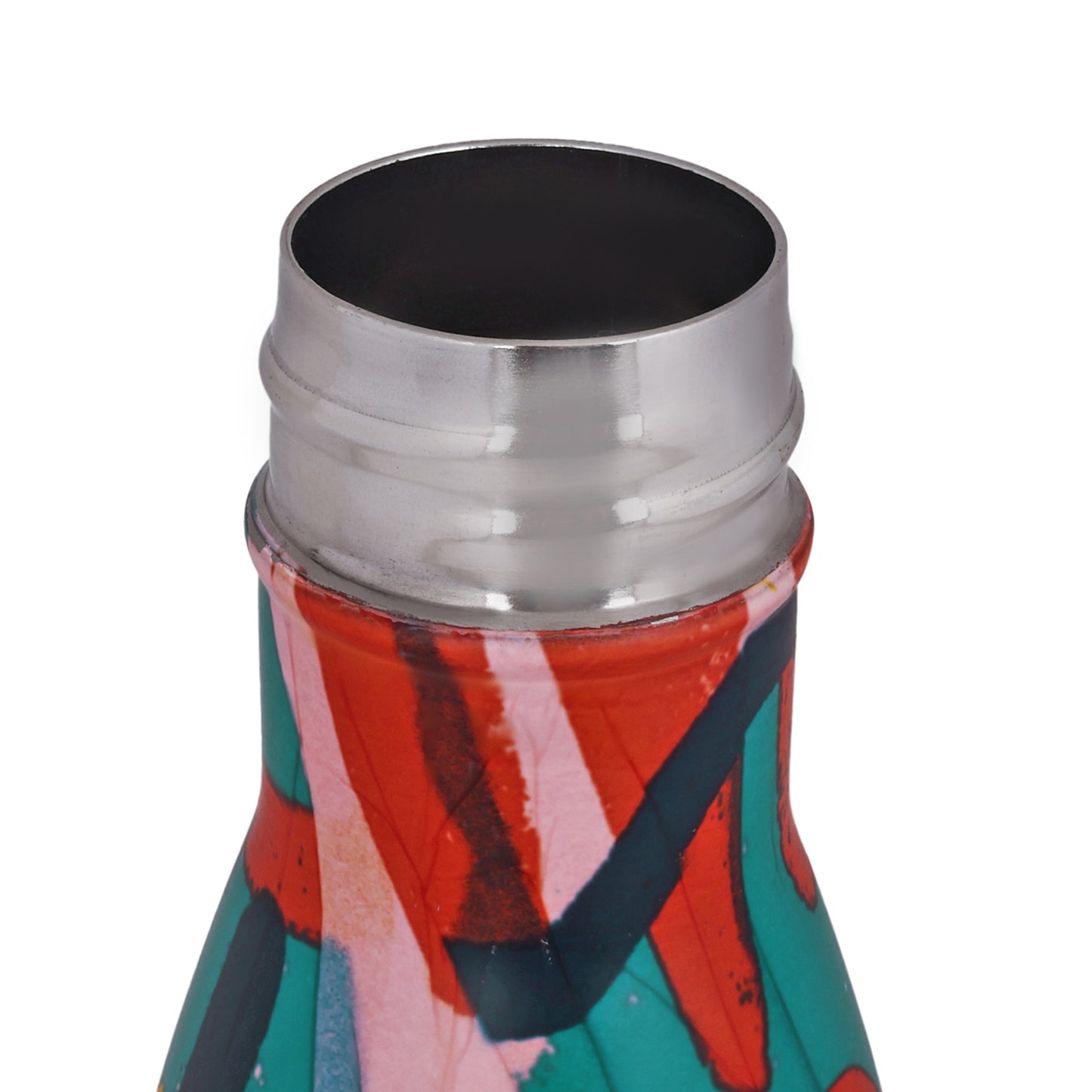 Modern Art Water Bottle 17 Oz | 500 ML | Red