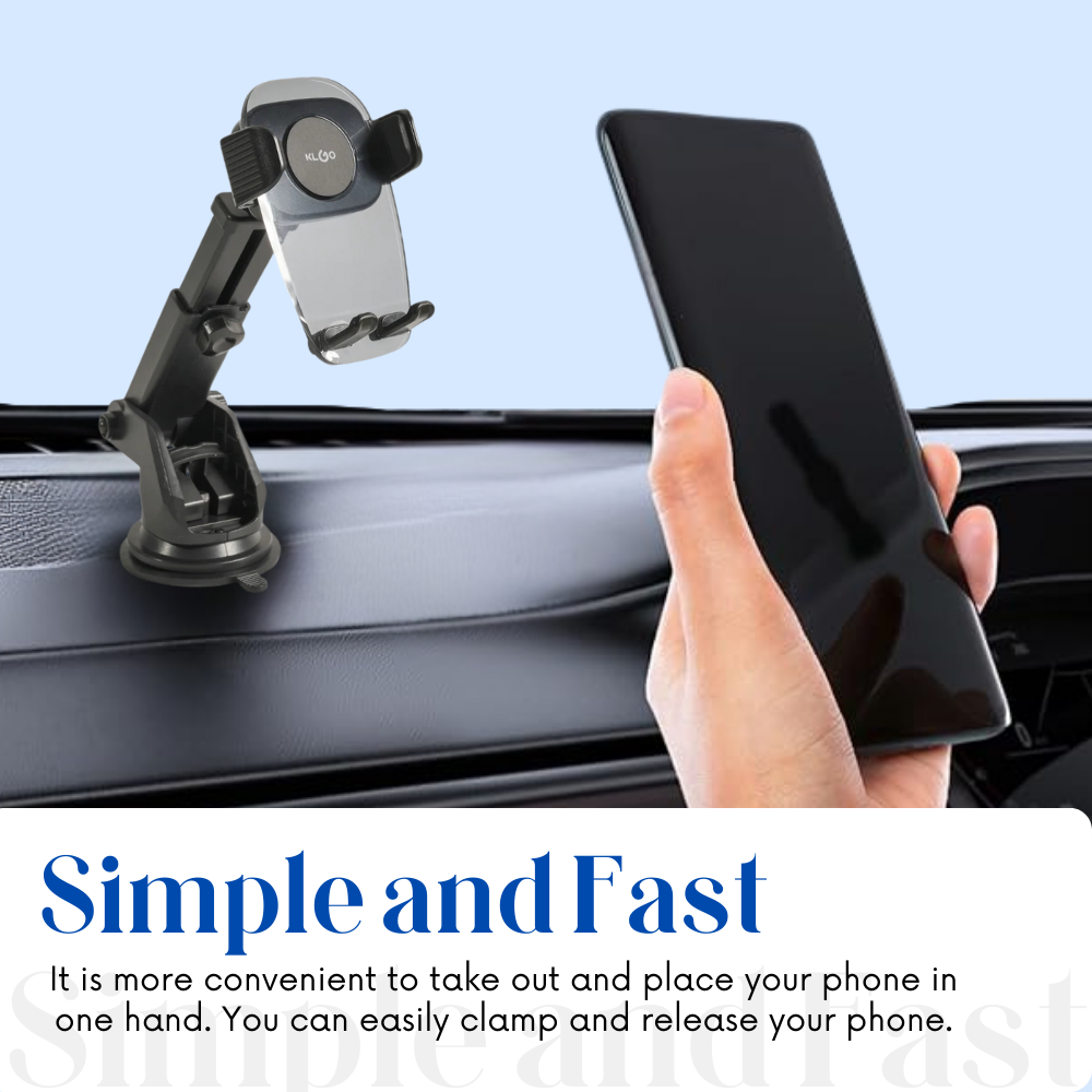 KLGO Winshield & Dashboard Car Holder