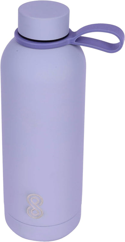Minimalist Steel Water Bottle 25 Oz | 750 ML | Purple