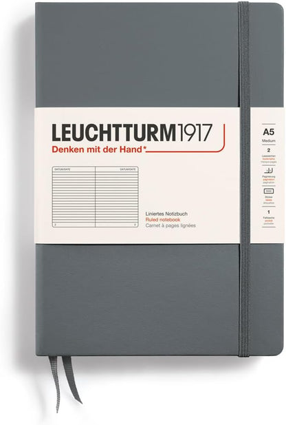 Notebook Medium (A5) Hardcover, 251 Numbered Pages