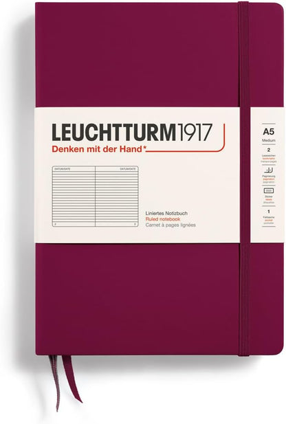 Notebook Medium (A5) Hardcover, 251 Numbered Pages