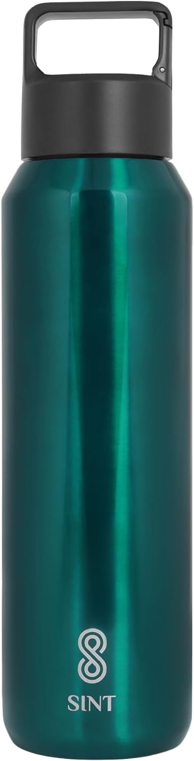 Carbonated Sports Bottle- Leak Proof 27 oz| 800 ML Green