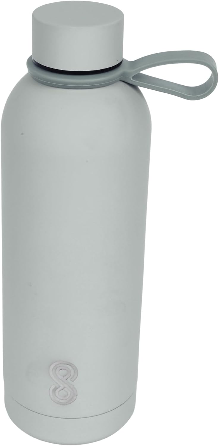 Minimalist Steel Water Bottle 25 Oz | 750 ML | Grey