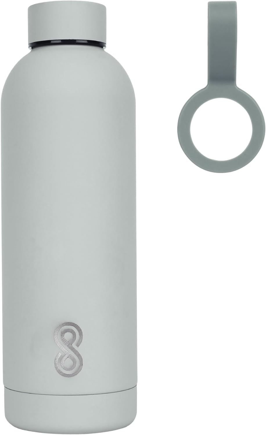 Minimalist Steel Water Bottle 25 Oz | 750 ML | Grey