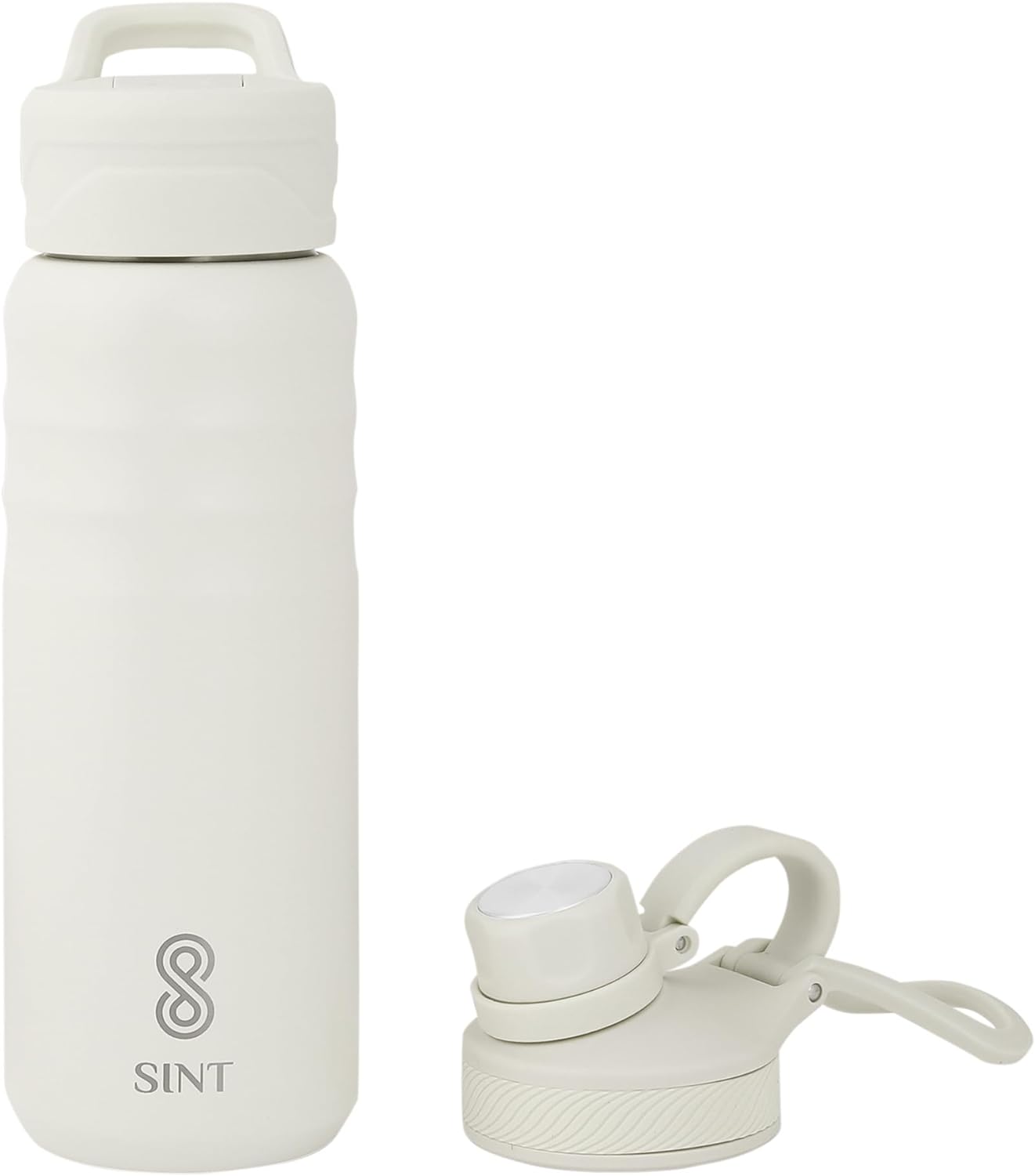 Vacuum Insulated Water Bottle- Leak Proof 24 oz| 700 ML Creamy