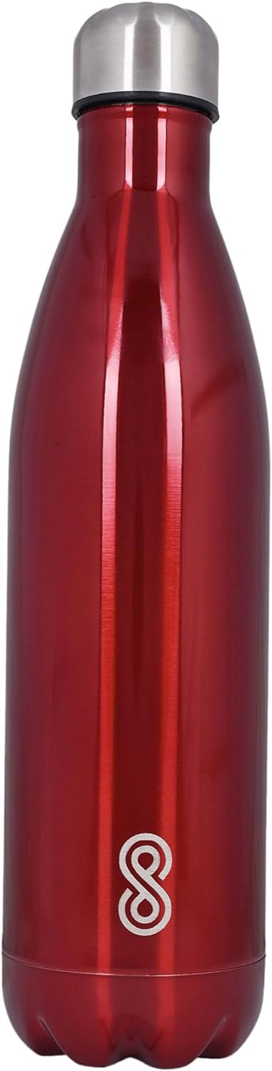 Water Bottle 25 Oz Stainless Steel| 750 ML | Red