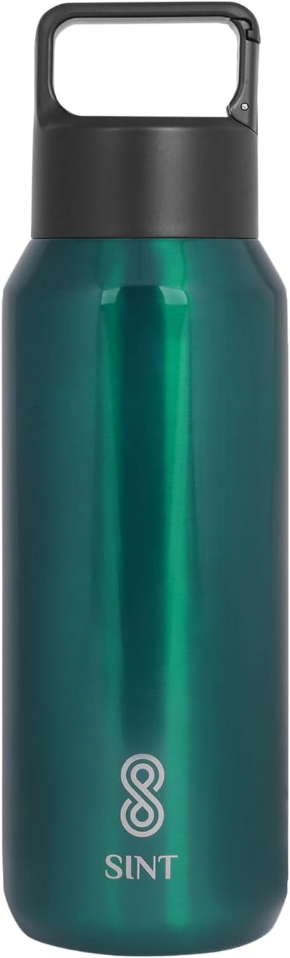 Carbonated Sports Bottle- Leak Proof 20 oz| 600 ML Green