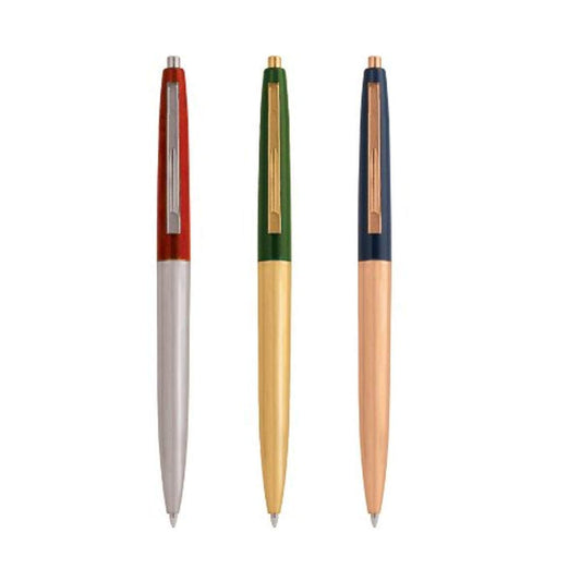 Kikkerland Metal Retro Pens, Set of 3