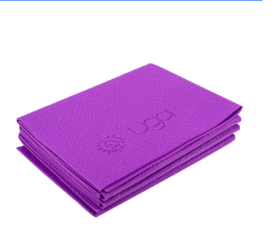 Foldable yoga mat