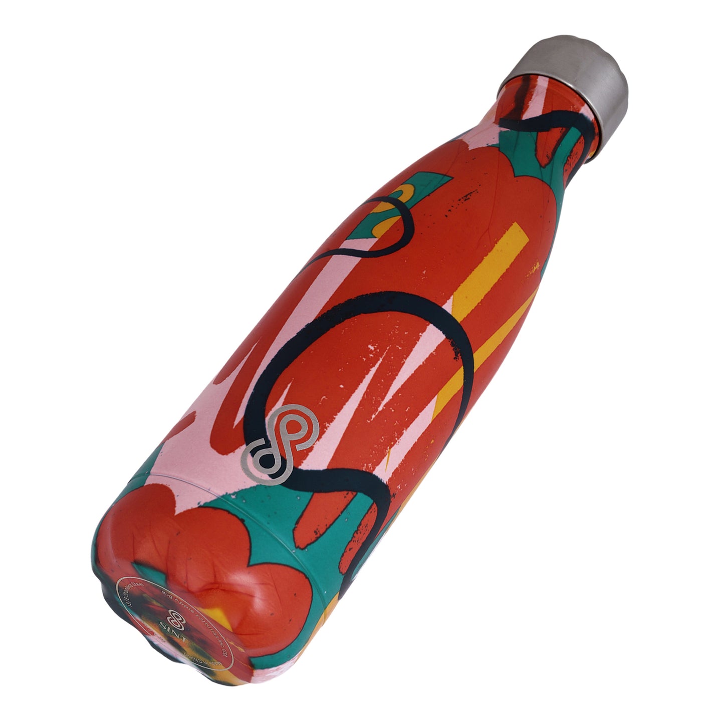 Modern Art Water Bottle 17 Oz | 500 ML | Red