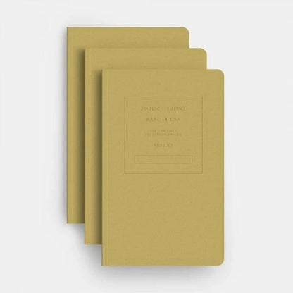 5x8" Embossed Soft Cover Notebook - Ruled Paper