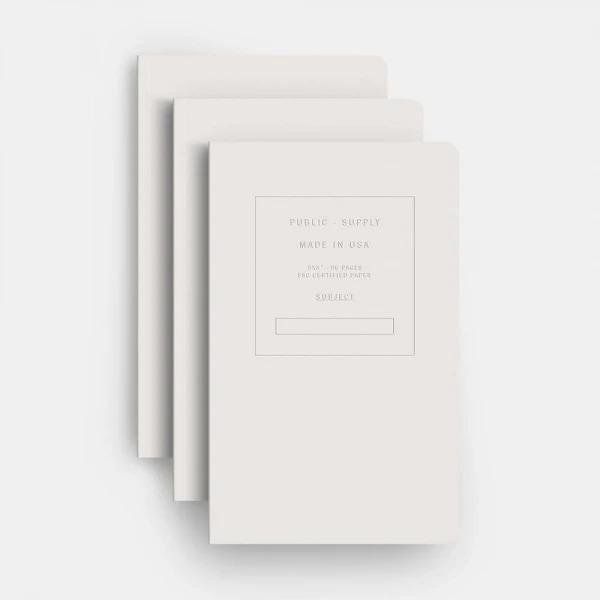 5x8" Embossed Soft Cover Notebook - Ruled Paper