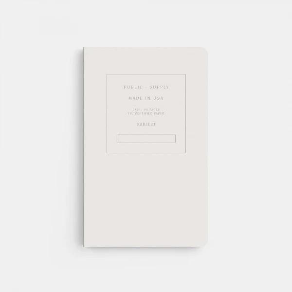 5x8" Embossed Soft Cover Notebook - Ruled Paper